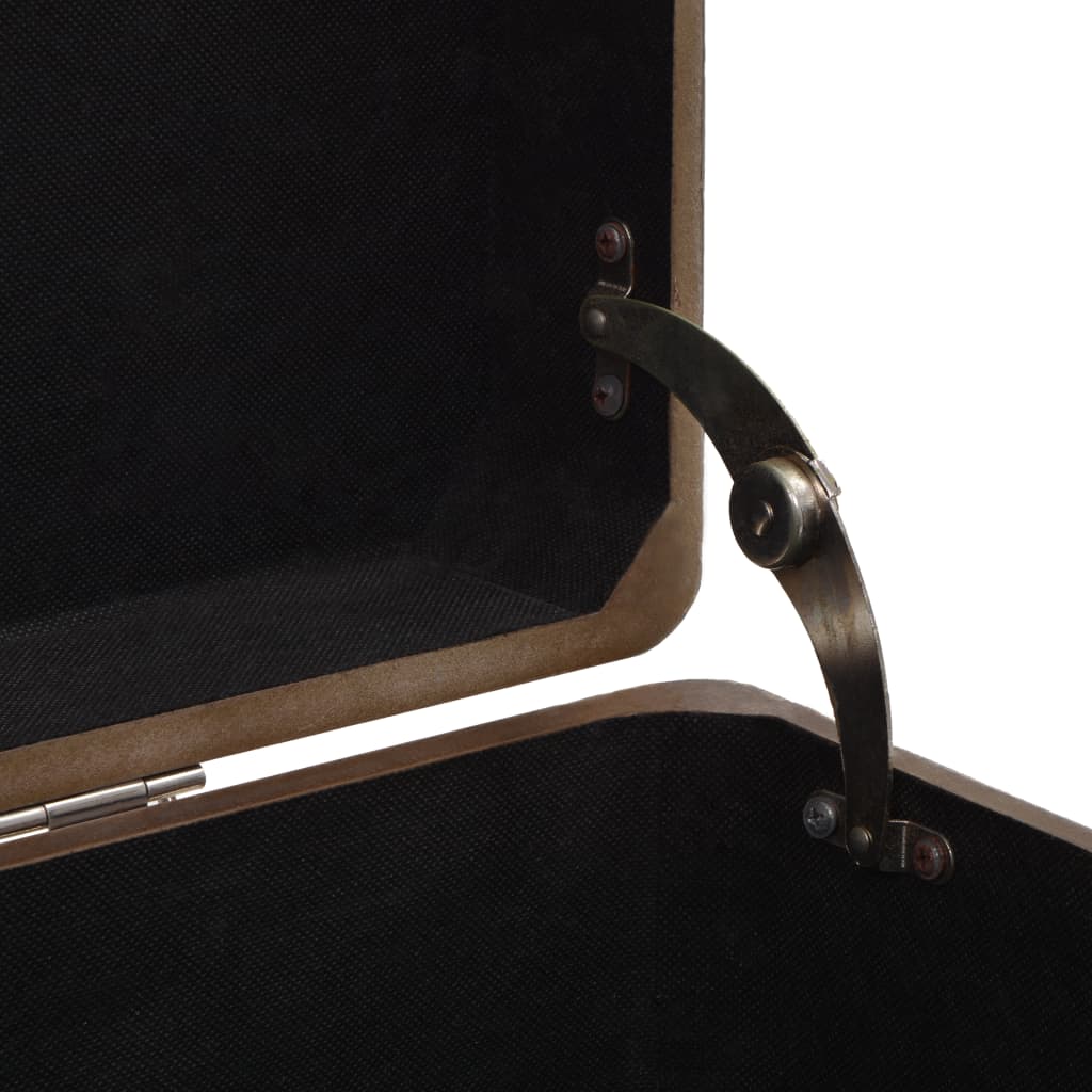 Aufbewahrungsbox Tannenholz Massiv 91x52x40 cm Braun - Pazzar.ch