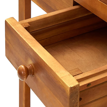 Servierwagen Akazienolz Massiv 92 x 43,5 x 141,5 cm - Pazzar.ch