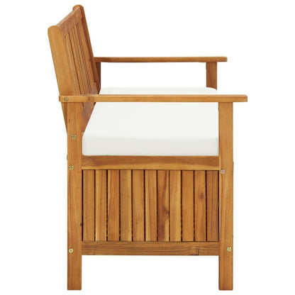 Garten Aufbewahrungsbank Akazienholz Massiv 120 x 63 x 84 cm - Pazzar.ch