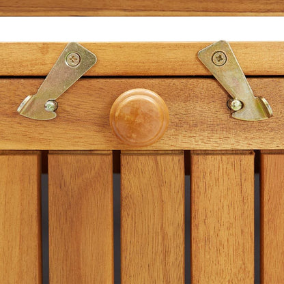 Garten Aufbewahrungsbank Akazienholz Massiv 120 x 63 x 84 cm - Pazzar.ch