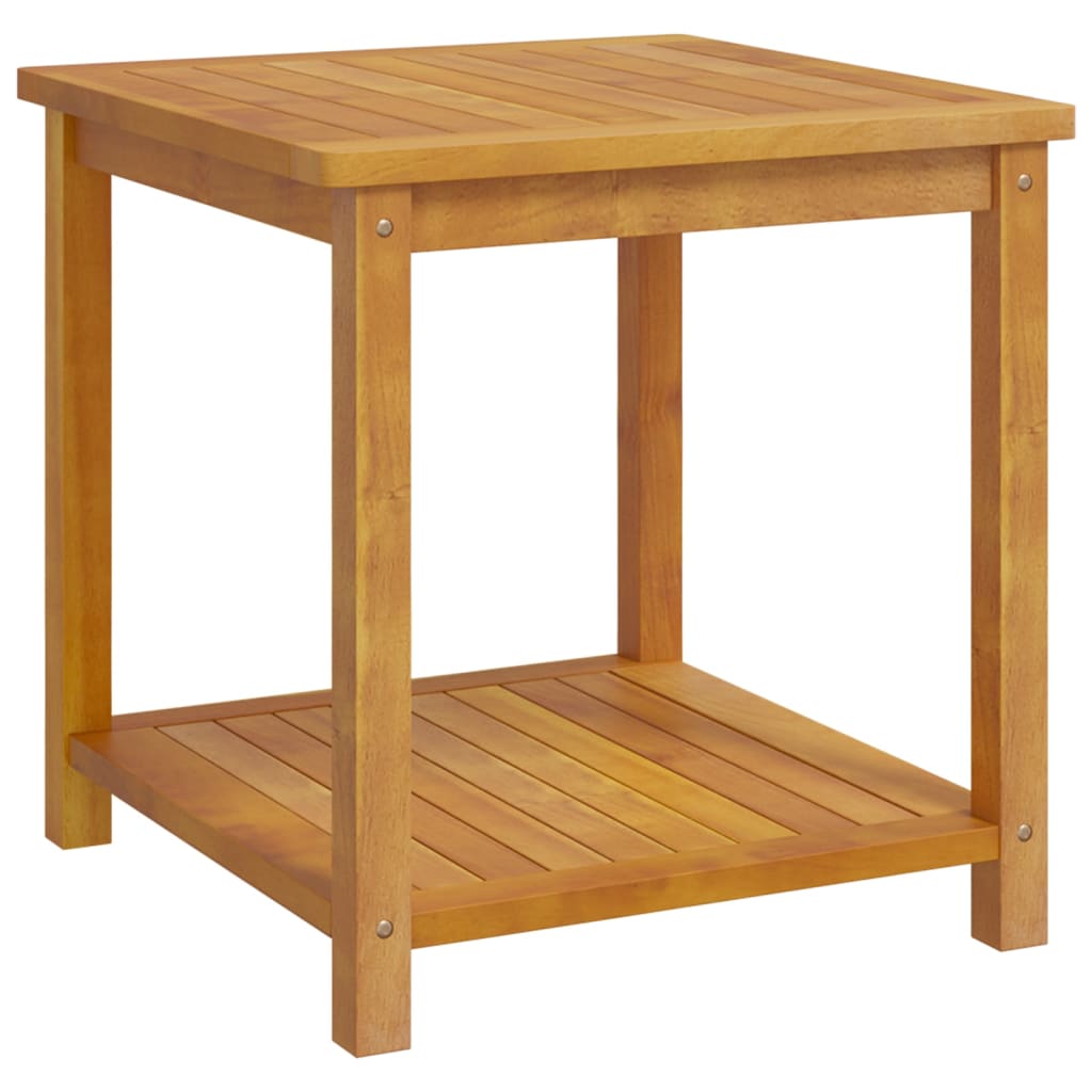 Beistelltisch Akazienholz Massiv 45 x 45 x 45 cm - Pazzar.ch