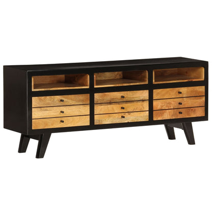 TV-Schrank Mangoholz Massiv 120 x 30 x 50 cm - Pazzar.ch