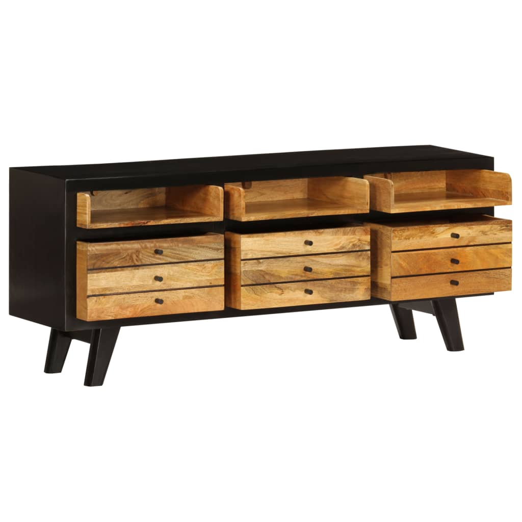 TV-Schrank Mangoholz Massiv 120 x 30 x 50 cm - Pazzar.ch