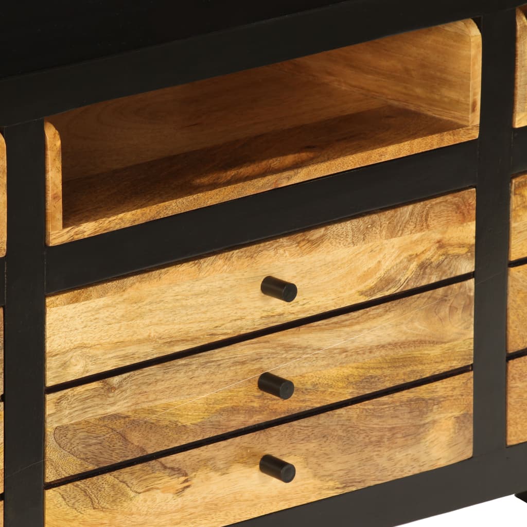 TV-Schrank Mangoholz Massiv 120 x 30 x 50 cm - Pazzar.ch