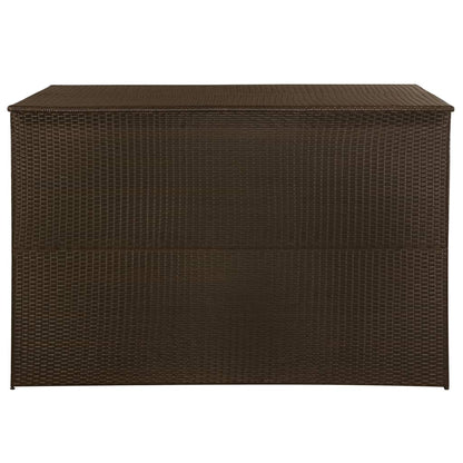 Garden-Auflagenbox Braun 150x100x100 cm Poly Rattan - Pazzar.ch