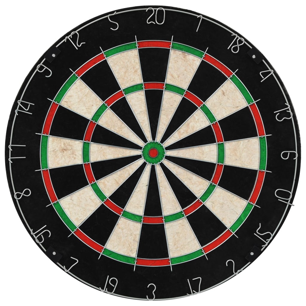 Professionelles Dartboard Sisal mit Schrank und 6 Dartpfeilen - Pazzar.ch
