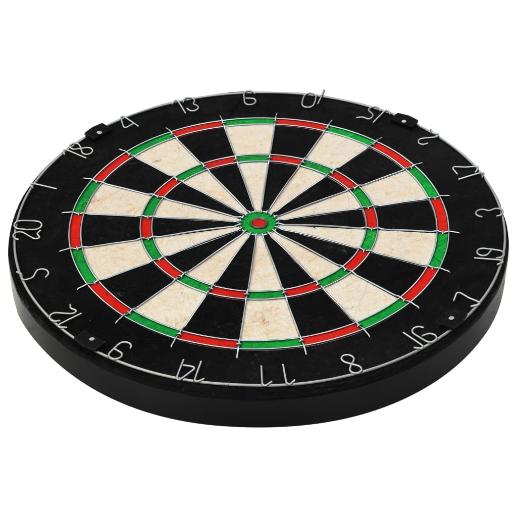 Professionelles Dartboard Sisal mit Schrank und 6 Dartpfeilen - Pazzar.ch