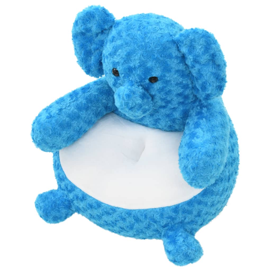 Elefant Kuscheltier Plüsch Blau - Pazzar.ch