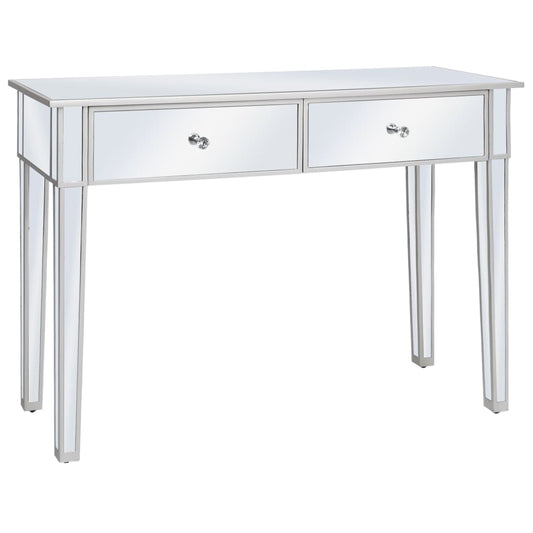 Verspiegelter Konsolentisch aus MDF und Glas 106,5x38x76,5 cm - Pazzar.ch