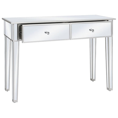 Verspiegelter Konsolentisch aus MDF und Glas 106,5x38x76,5 cm - Pazzar.ch