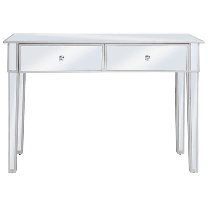 Verspiegelter Konsolentisch aus MDF und Glas 106,5x38x76,5 cm - Pazzar.ch
