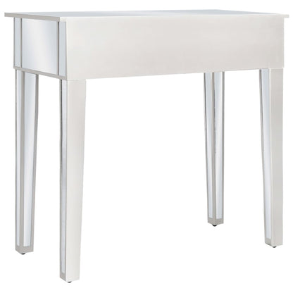 Verspiegelter Schminktisch mit Hocker MDF und Glas - Pazzar.ch