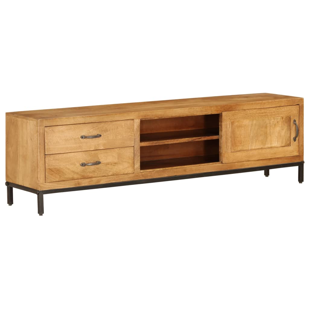 TV-Schrank Mangoholz Massiv 140 x 30 x 40 cm - Pazzar.ch