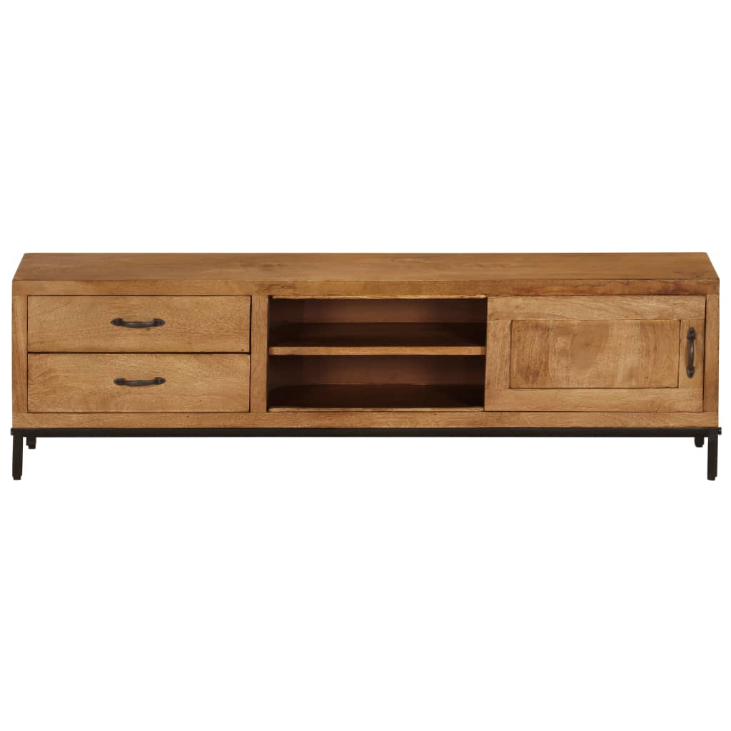 TV-Schrank Mangoholz Massiv 140 x 30 x 40 cm - Pazzar.ch