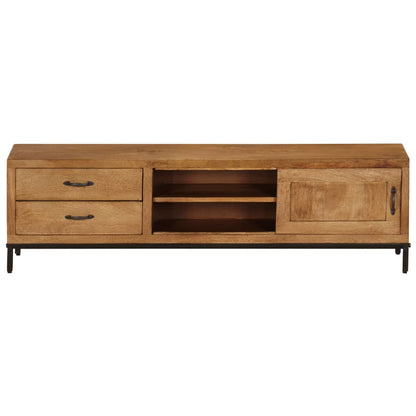 TV-Schrank Mangoholz Massiv 140 x 30 x 40 cm - Pazzar.ch