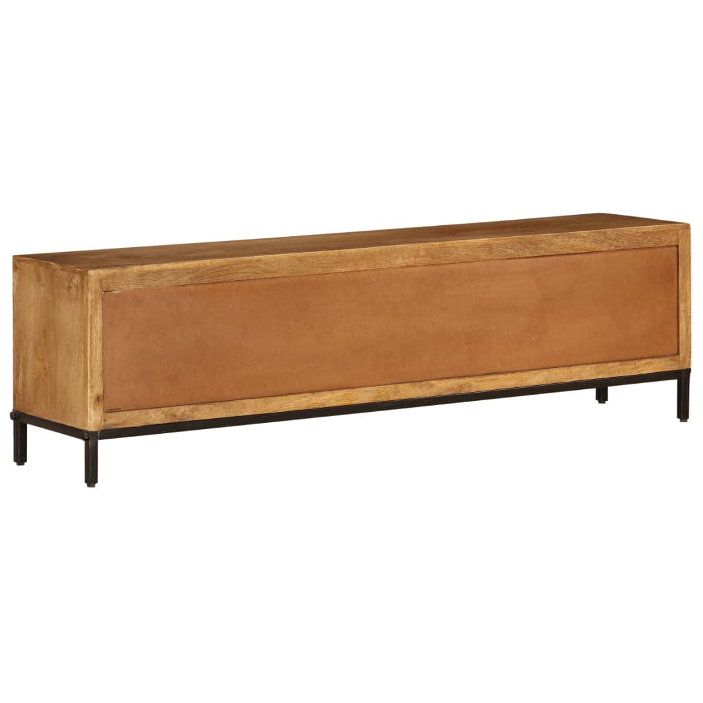 TV-Schrank Mangoholz Massiv 140 x 30 x 40 cm - Pazzar.ch