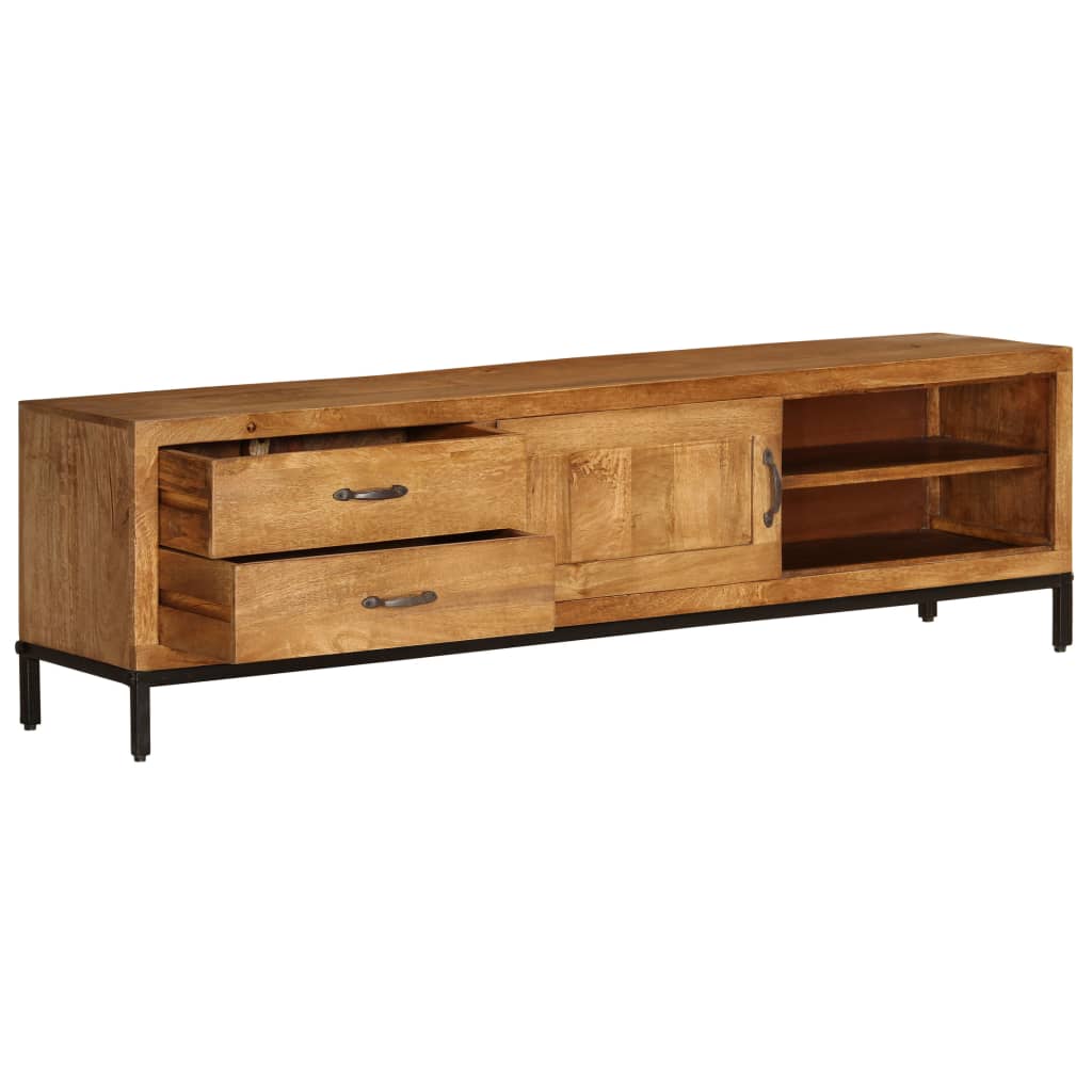 TV-Schrank Mangoholz Massiv 140 x 30 x 40 cm - Pazzar.ch