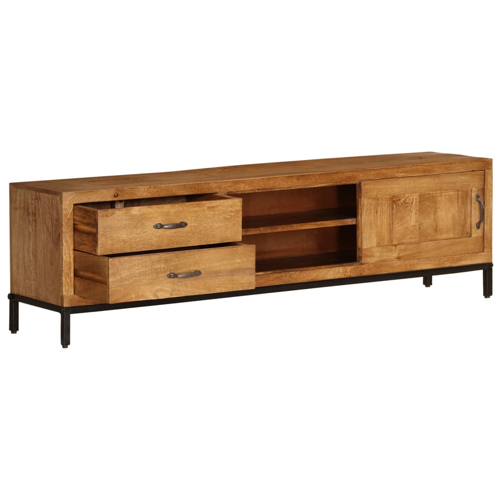TV-Schrank Mangoholz Massiv 140 x 30 x 40 cm - Pazzar.ch