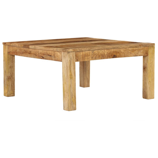 Couchtisch Mango-Massivholz 80×80×40 cm - Pazzar.ch