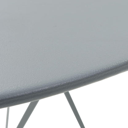 3-tlg. Bistro-Set Stahl Grau - Pazzar.ch