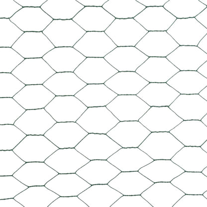 Drahtzaun Stahl mit PVC-Beschichtung 25x1,5 m Grün - Pazzar.ch