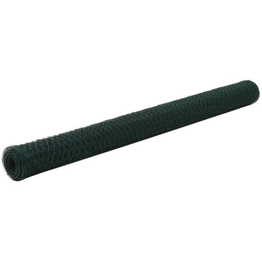 Drahtzaun Stahl mit PVC-Beschichtung 25x1,5 m Grün - Pazzar.ch