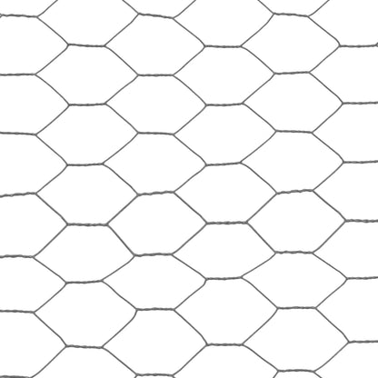 Drahtzaun Stahl mit PVC-Beschichtung 25x0,75 m Grau - Pazzar.ch