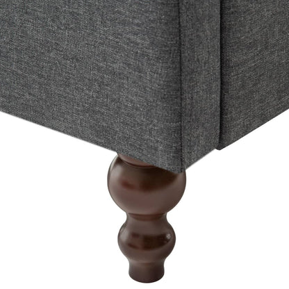 Sessel Dunkelgrau Stoff - Pazzar.ch