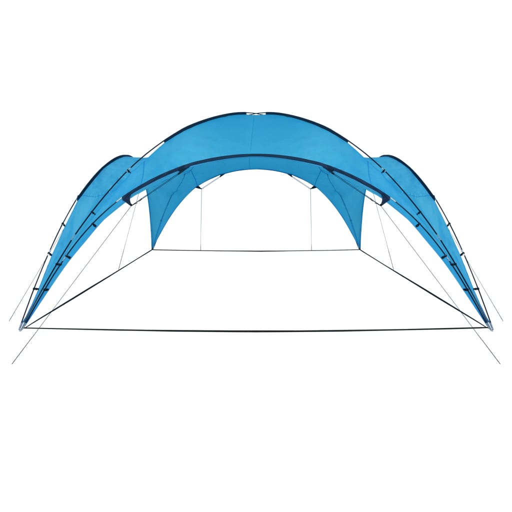 Kuppelpavillon 450x450x265 cm Hellblau - Pazzar.ch