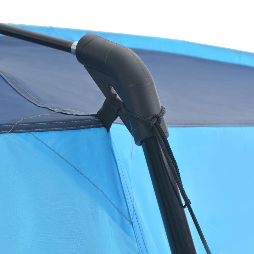 Pool-Zelt 500x433x250 cm Blau - Pazzar.ch
