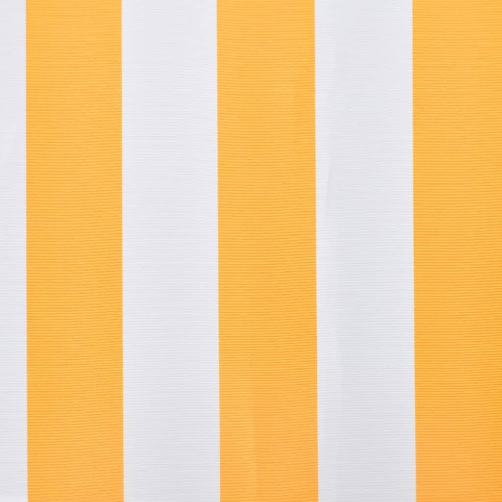 Markisenbespannung Canvas Orange & Weiß 350x250 cm - Pazzar.ch