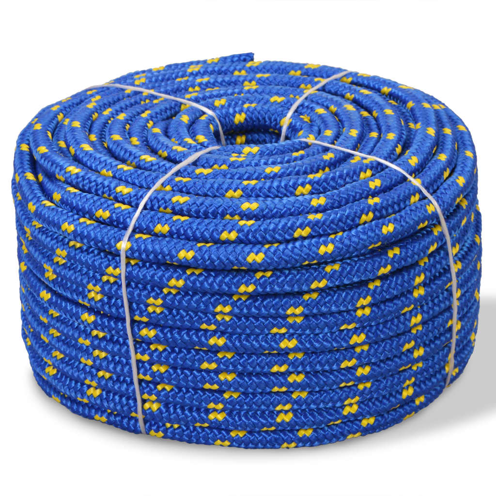 Bootsseil Polypropylen 10 mm 250 m Blau - Pazzar.ch