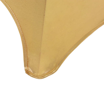 6 Stk. Stretch-Stuhlhussen Golden - Pazzar.ch