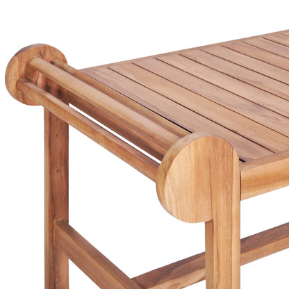 Couchtisch 100 x 50 x 45 cm Teak Massiv - Pazzar.ch