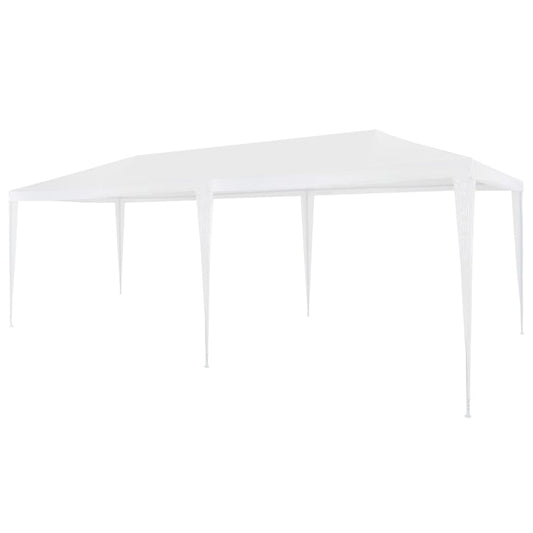 Partyzelt 3x6 m PE Weiß - Pazzar.ch