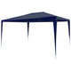 Partyzelt 3x4 m PE Blau