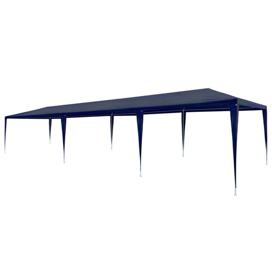 Partyzelt 3x9 m PE Blau - Pazzar.ch