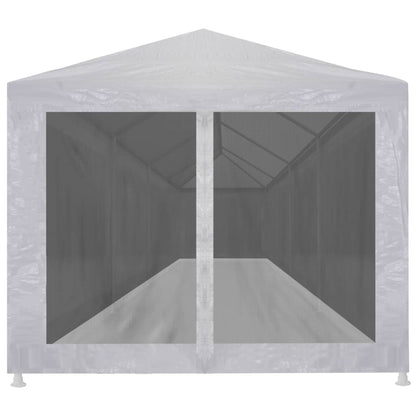 Partyzelt mit 10 Mesh-Seitenwänden 12 x 3 m - Pazzar.ch