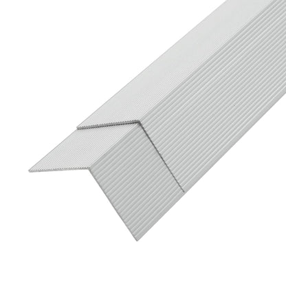 5 Stk. Verkleidungswinkel Verkleidungen Aluminium 170 cm Silber - Pazzar.ch