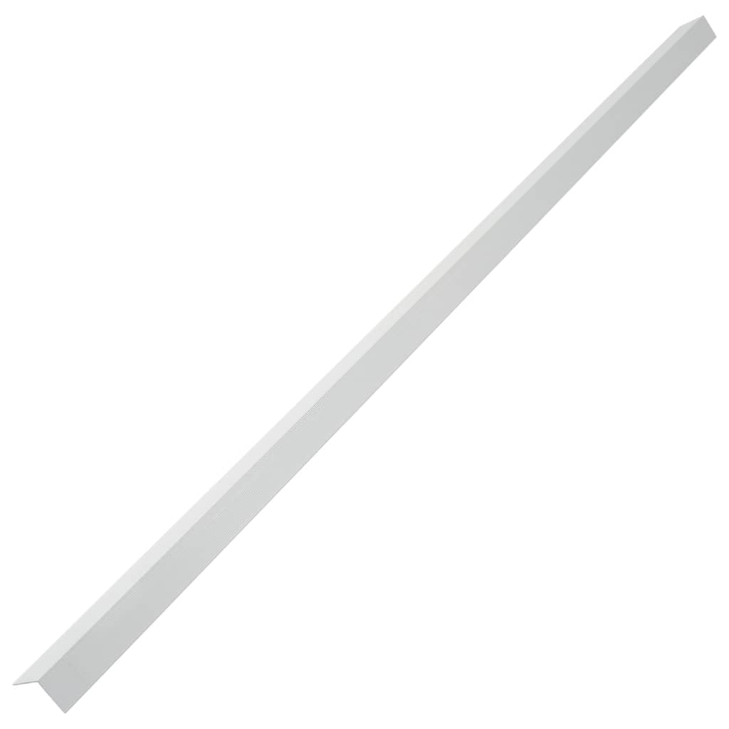 5 Stk. Verkleidungswinkel Verkleidungen Aluminium 170 cm Silber - Pazzar.ch