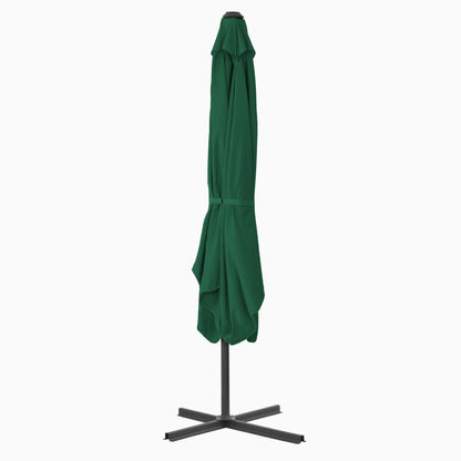 Sonnenschirm mit Stahl-Mast 250×250 cm Grün - Pazzar.ch