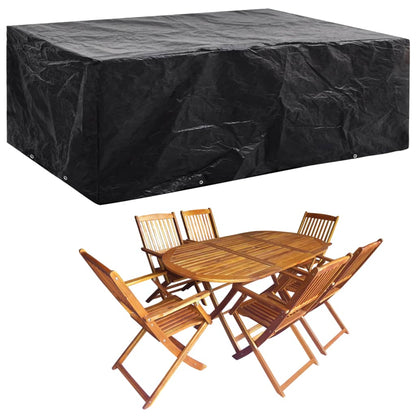Gartenmöbel-Abdeckung 8 Ösen 242x162x100 cm - Pazzar.ch