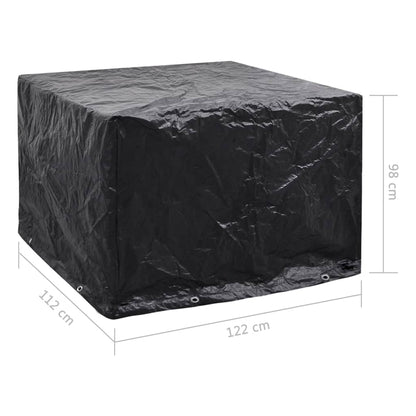 Gartenmöbel-Abdeckung 8 Ösen 122x112x98 cm - Pazzar.ch