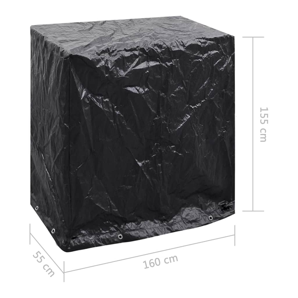 Abdeckhaube für Gartenmöbel und Tischtennistische 160x55x182 cm - Pazzar.ch