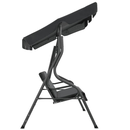 Hollywoodschaukel Anthrazit 170×110×153 cm - Pazzar.ch