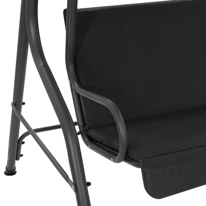Hollywoodschaukel Anthrazit 170×110×153 cm - Pazzar.ch