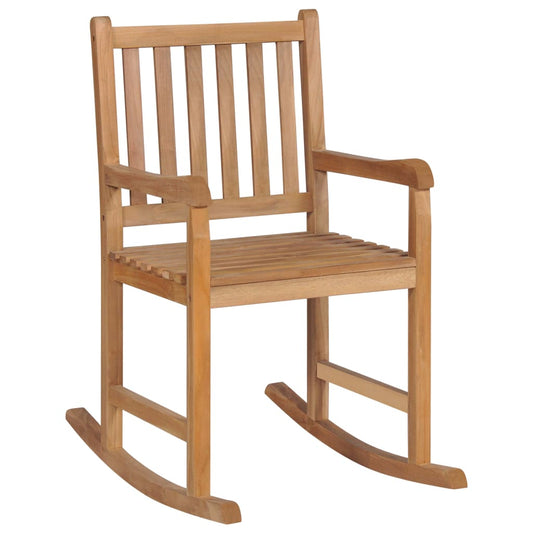 Schaukelstuhl Massivholz Teak - Pazzar.ch