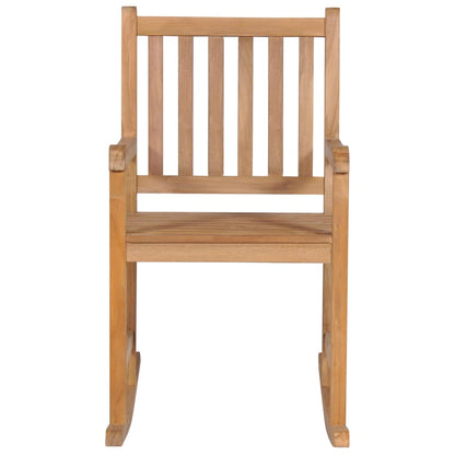 Schaukelstuhl Massivholz Teak - Pazzar.ch