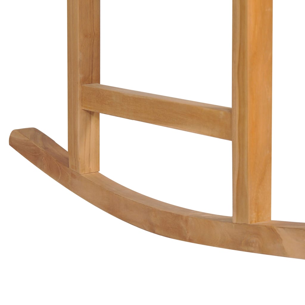 Schaukelstuhl Massivholz Teak - Pazzar.ch