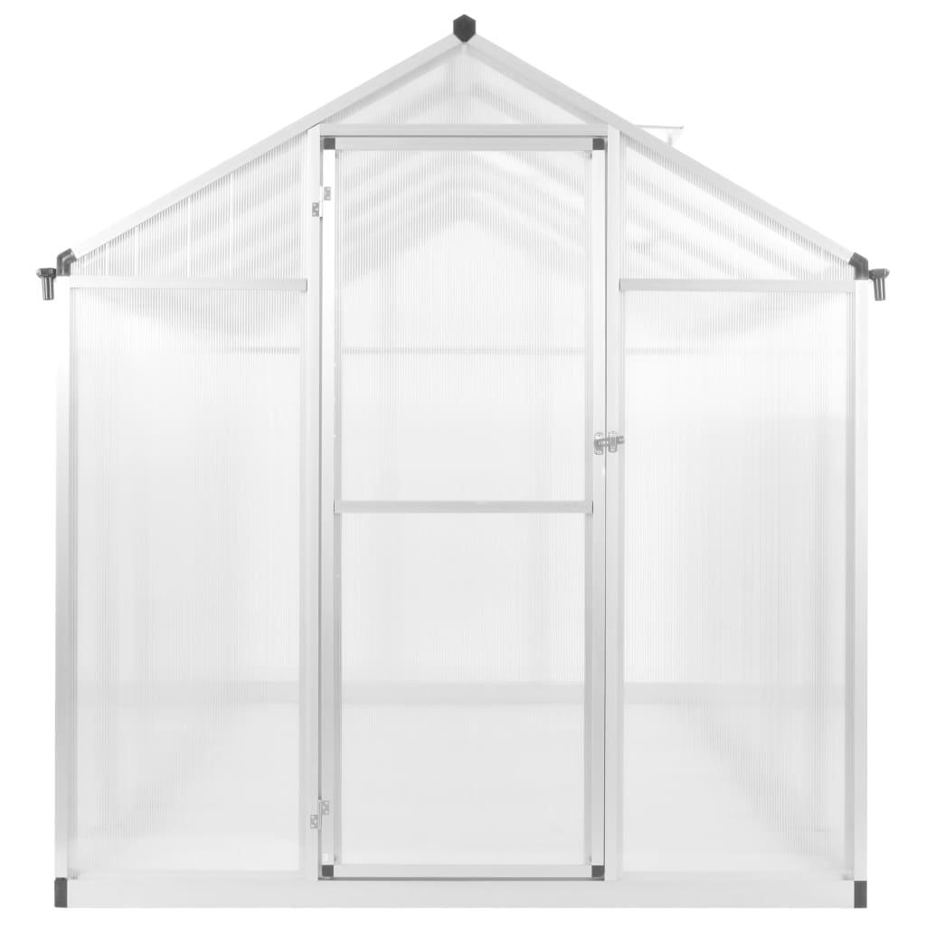 Gewächshaus Aluminium 362x190x195 cm 13,41 m³ - Pazzar.ch